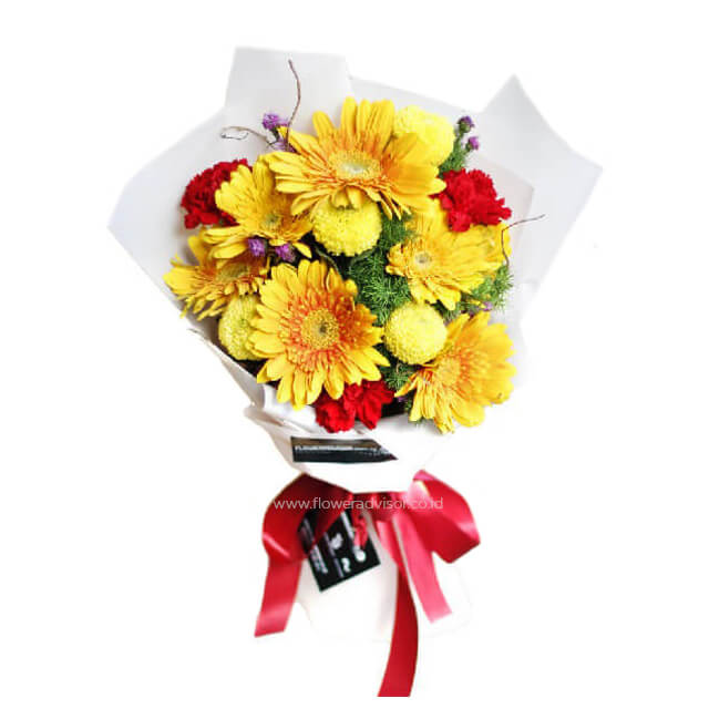 Gerberas Summer Swing - Get Well Soon