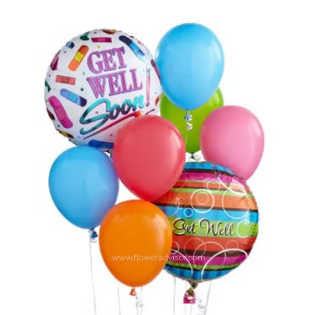 Get Well Soon Balloon Bouquet
