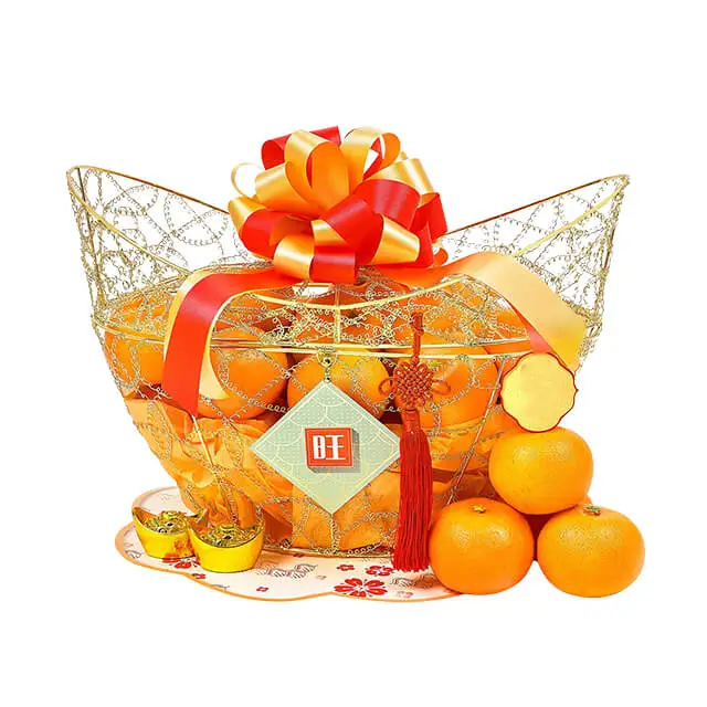 Gold & Riches Gift Basket - CNY 2025